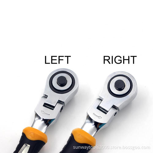 3in1 Ratchet Wrench Set Adjustable Sleeve Adapter